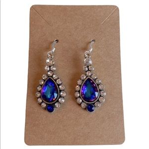 Rhinestone Drop Earrings